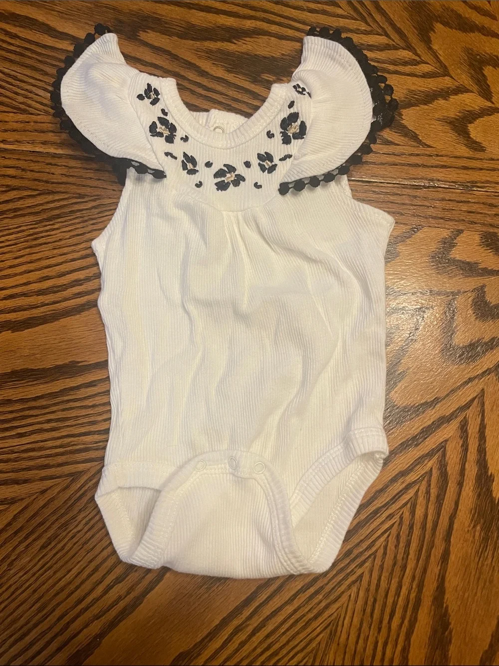 Rachel Zoe Infant Girl’s 3 Piece Leopard Outfit Size 6-9 Months